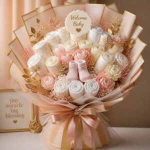 A Little Luxury Baby Bouquet